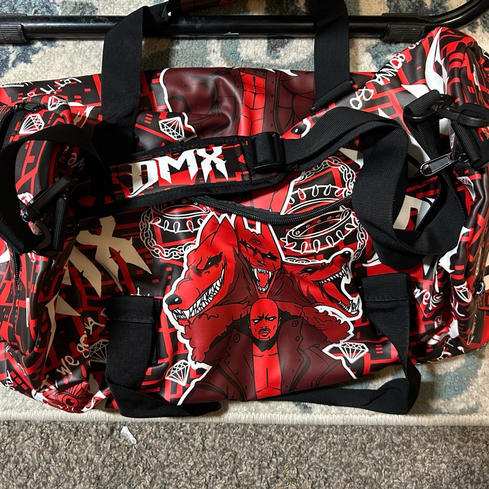 Red Graphic Men's Duffel Bag